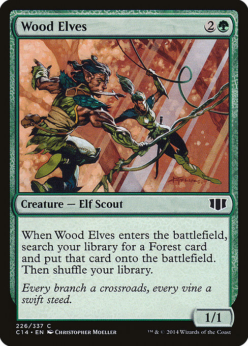 Wood Elves - Commander 2014