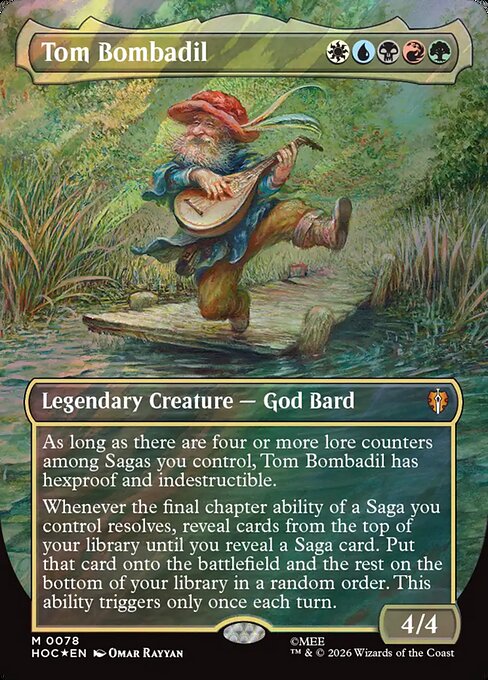 Tom Bombadil - The Hobbit Commander - Surge Foil, Borderless