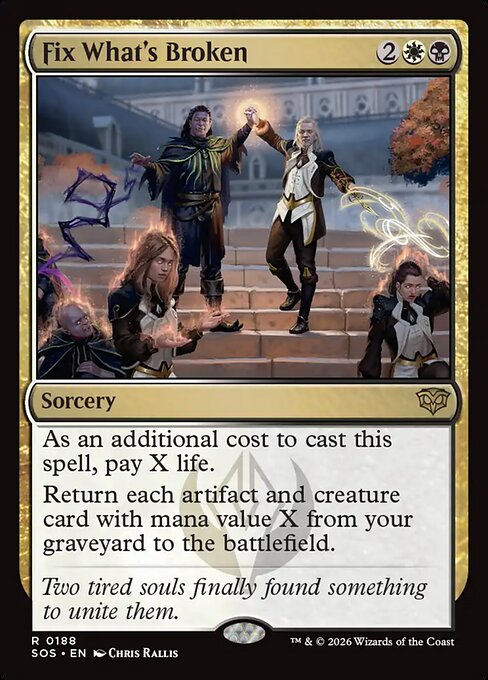 Fix What's Broken - Secrets of Strixhaven