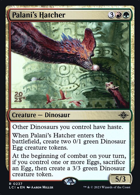 Palani's Hatcher - The Lost Caverns of Ixalan Promos - Promo Foil