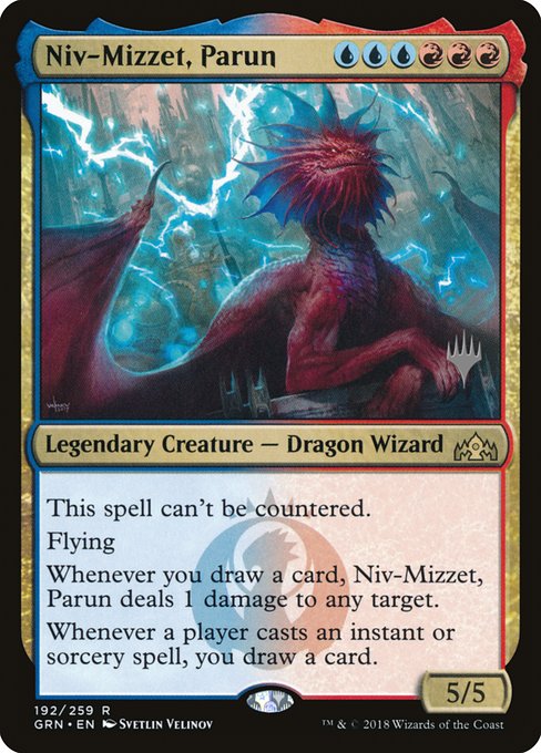 Niv-Mizzet, Parun - Guilds of Ravnica Promos