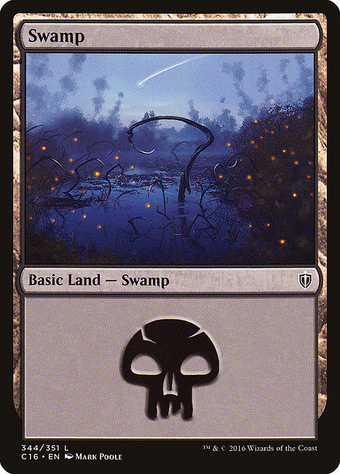 Swamp - Commander 2016
