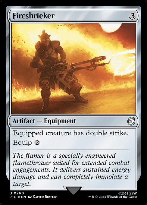 Fireshrieker - Fallout - Surge Foil