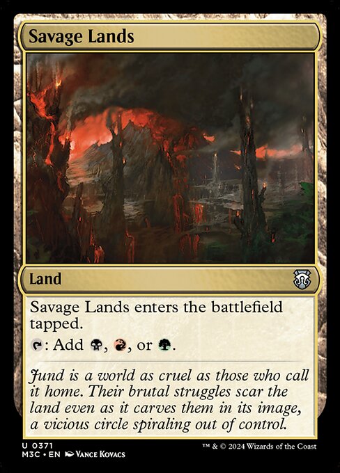 Savage Lands - Modern Horizons 3 Commander