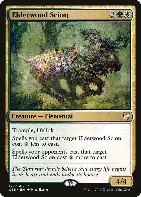 Elderwood Scion - Commander 2018