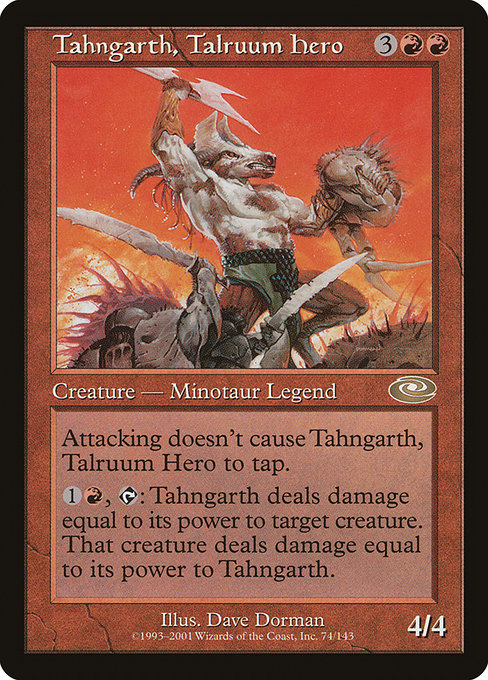 Tahngarth, Talruum Hero - Planeshift