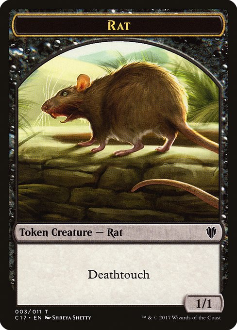 Rat - Commander 2017 Tokens