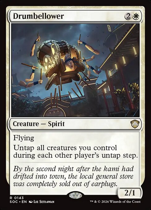 Drumbellower - Secrets of Strixhaven Commander