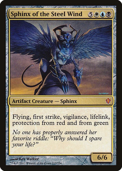 Sphinx of the Steel Wind - Commander 2013