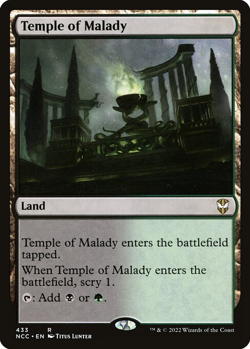 Temple of Malady - New Capenna Commander