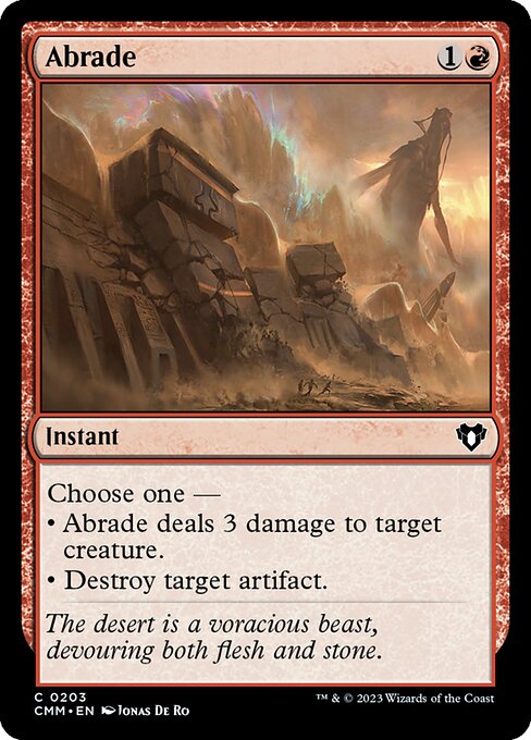 Abrade - Commander Masters