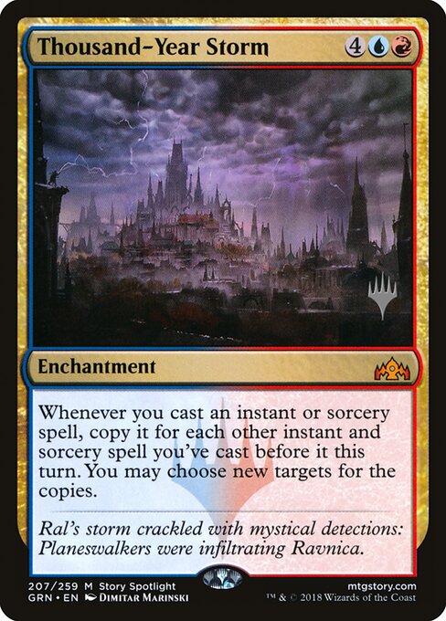 Thousand-Year Storm - Guilds of Ravnica Promos
