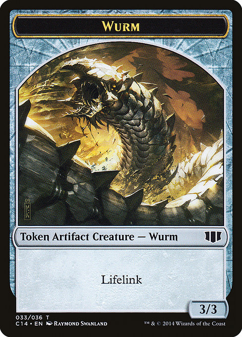 Wurm - Commander 2014 Tokens