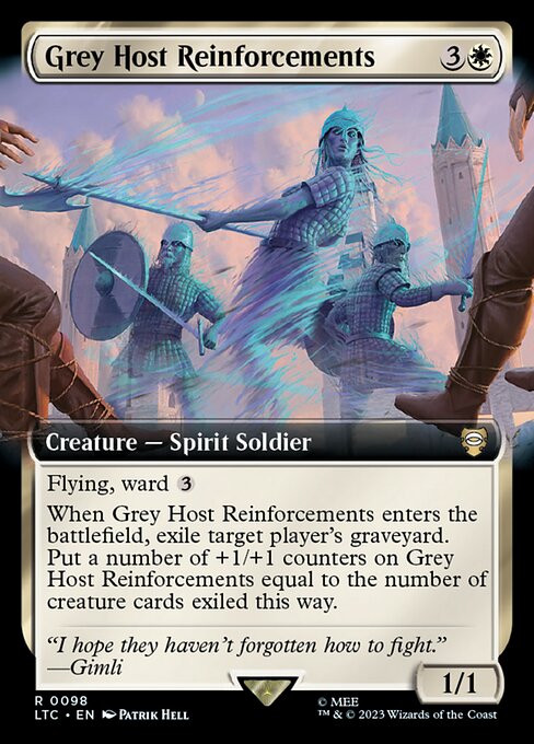 Grey Host Reinforcements - Tales of Middle-earth Commander - Extended Art