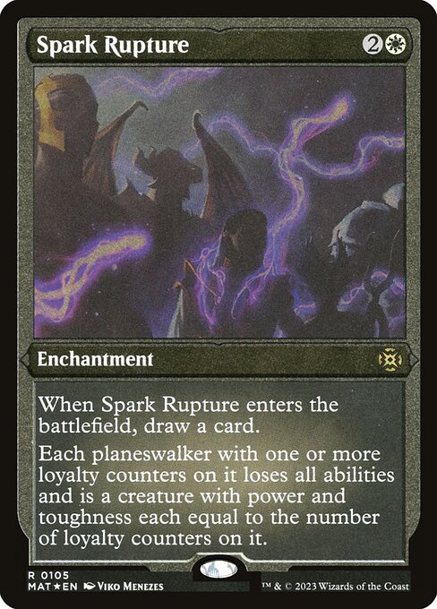 Spark Rupture - March of the Machine: The Aftermath - Etched Foil