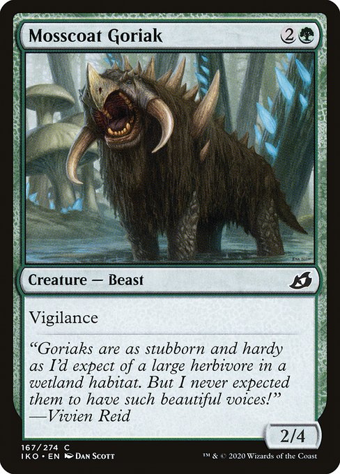 Mosscoat Goriak - Ikoria: Lair of Behemoths