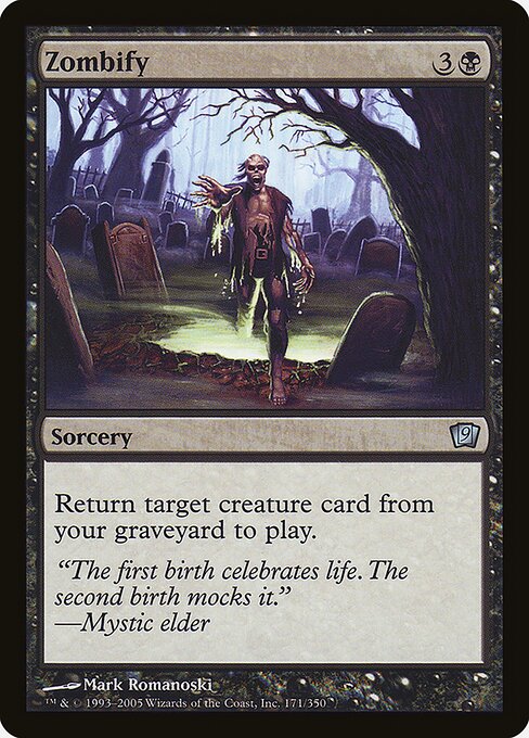 Zombify - Ninth Edition - Promo Foil