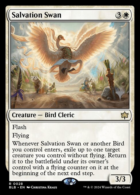 Salvation Swan - Bloomburrow Promos