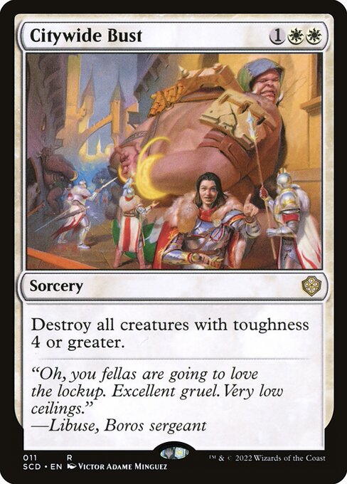 Citywide Bust - Starter Commander Decks