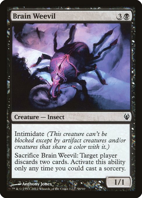 Brain Weevil - Duel Decks: Izzet vs. Golgari