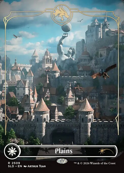 Plains - Secret Lair Drop - Borderless