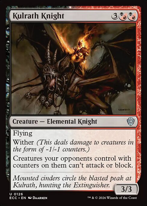 Kulrath Knight - Lorwyn Eclipsed Commander