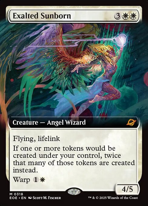 Exalted Sunborn - Edge of Eternities - Extended Art