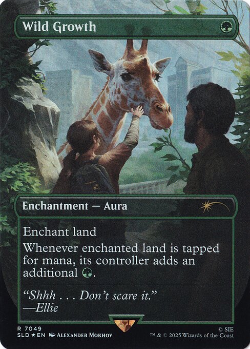 Wild Growth - Secret Lair Drop - Borderless