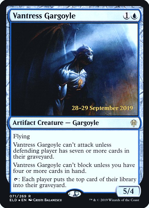 Vantress Gargoyle - Throne of Eldraine Promos