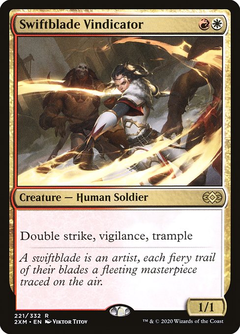 Swiftblade Vindicator - Double Masters