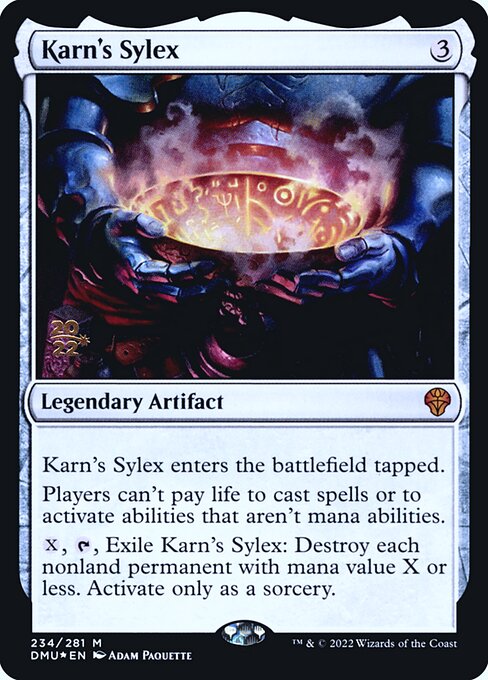 Karn's Sylex - Dominaria United Promos