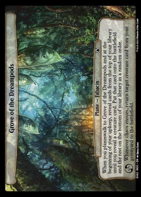 Grove of the Dreampods - March of the Machine Commander