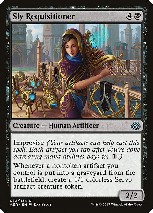 Sly Requisitioner - Aether Revolt