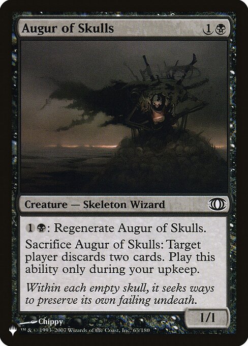 Augur of Skulls - The List