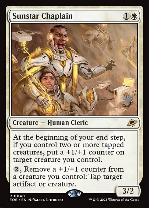 Sunstar Chaplain - Edge of Eternities Promos