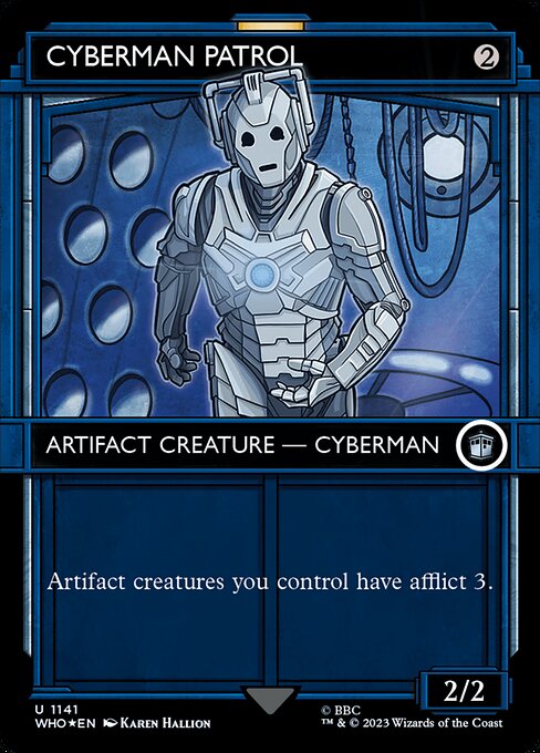 Cyberman Patrol - Doctor Who - Surge Foil