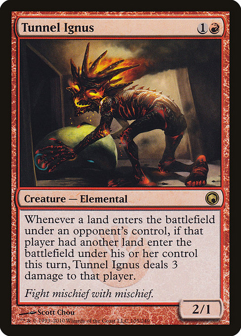 Tunnel Ignus - Scars of Mirrodin