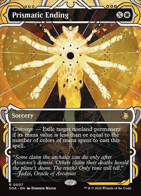 Prismatic Ending - Secrets of Strixhaven Mystical Archive - Showcase