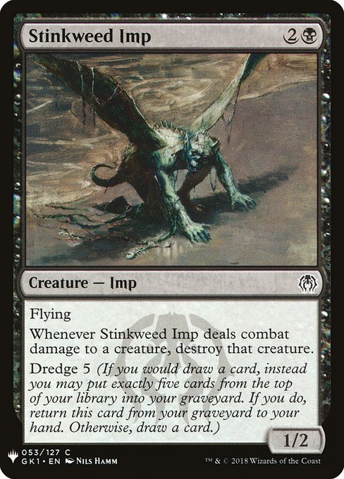 Stinkweed Imp - The List