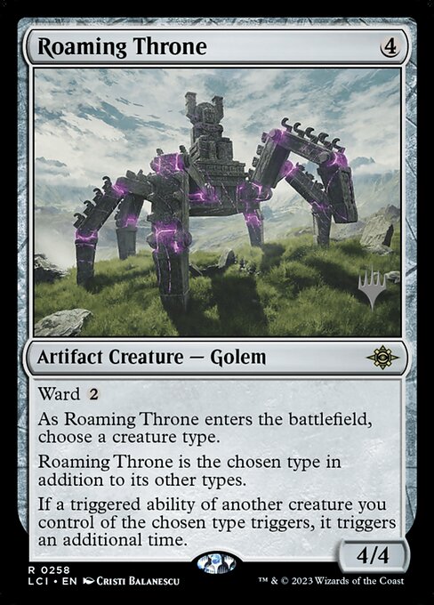 Roaming Throne - The Lost Caverns of Ixalan Promos