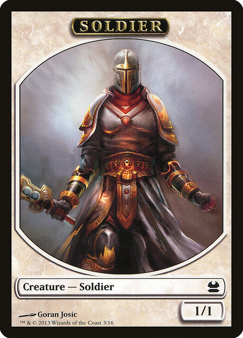 Soldier - Modern Masters Tokens