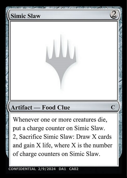 Simic Slaw - Unknown Event