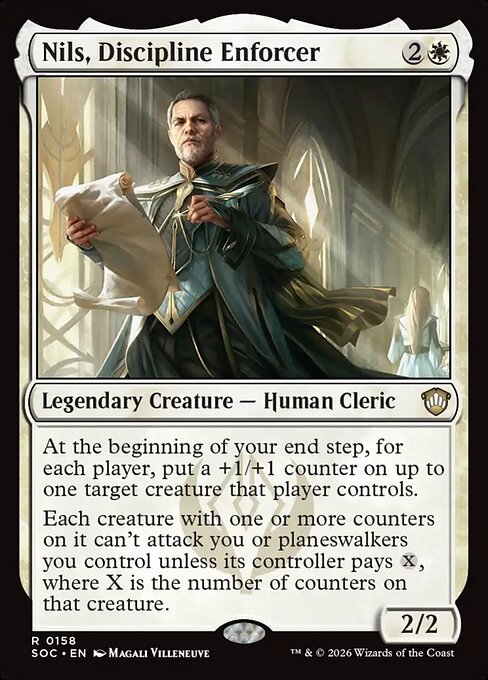 Nils, Discipline Enforcer - Secrets of Strixhaven Commander