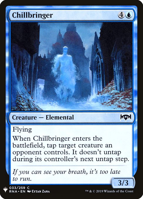 Chillbringer - The List