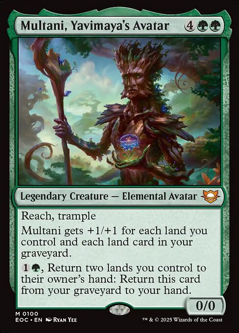 Multani, Yavimaya's Avatar - Edge of Eternities Commander