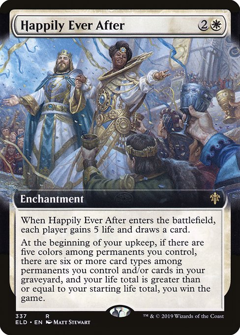 Happily Ever After - Throne of Eldraine - Extended Art