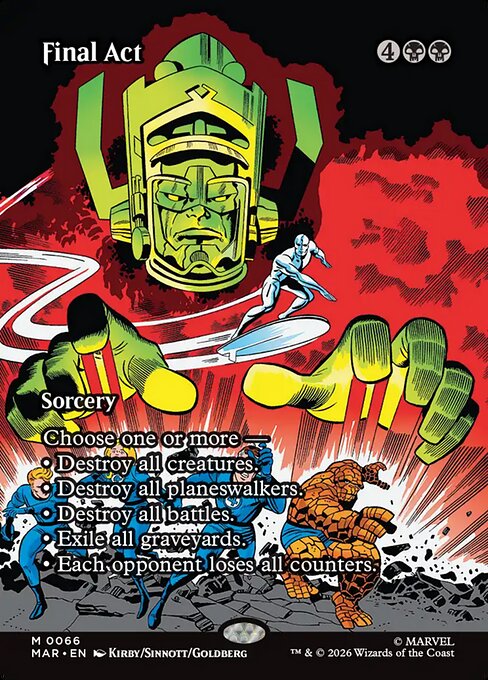 Final Act - Marvel Universe - Borderless