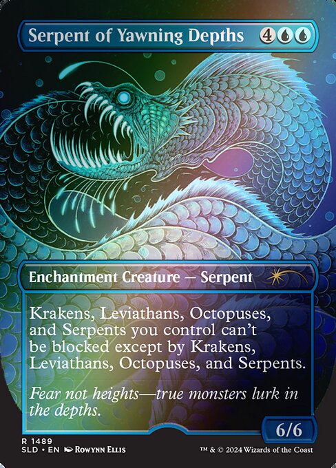 Serpent of Yawning Depths - Secret Lair Drop