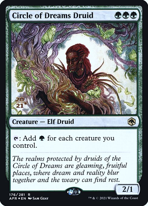 Circle of Dreams Druid - Adventures in the Forgotten Realms Promos