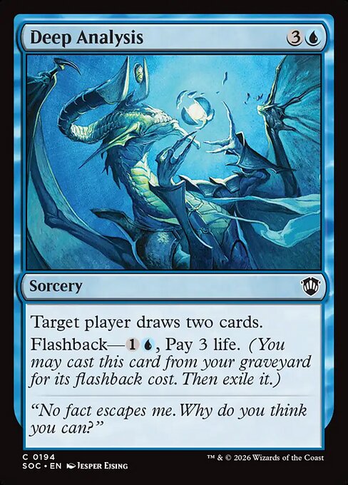 Deep Analysis - Secrets of Strixhaven Commander